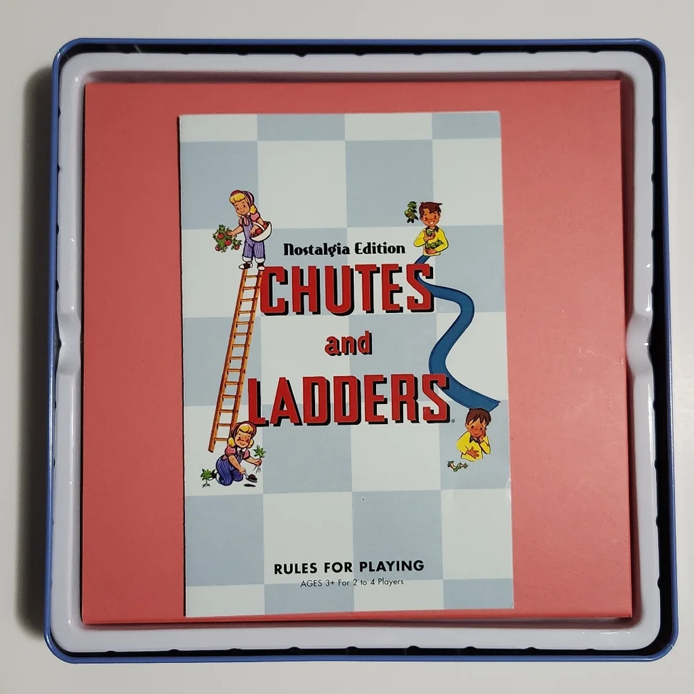 Chutes and Ladders Board Game Nostalgia "1956" Edition - Picture 3 of 12